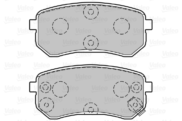 Brake Pad Set, disc brake (301706)