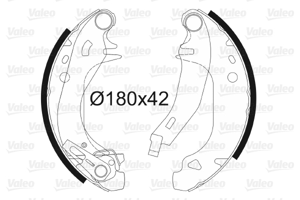 Brake Shoe Set (562109)