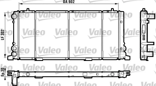 Radiator, engine cooling (730349)