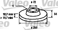 Brake Disc (186110)