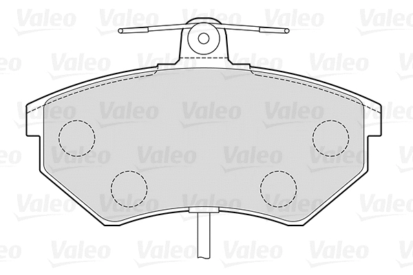Brake Pad Set, disc brake (301484)
