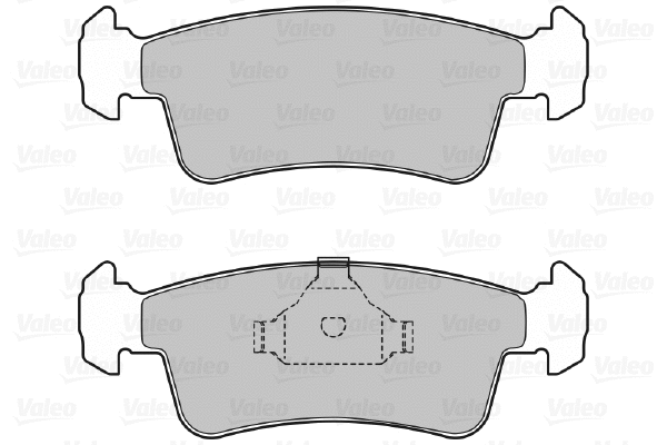 Brake Pad Set, disc brake (598532)