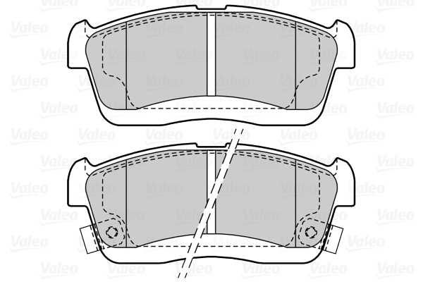 Brake Pad Set, disc brake (601525)