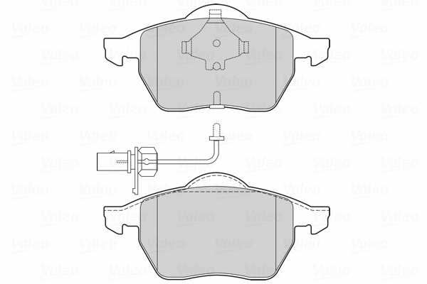 Brake Pad Set, disc brake (301483)