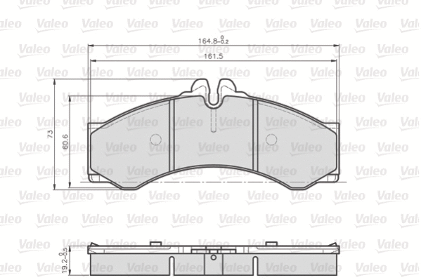Brake Pad Set, disc brake (872076)