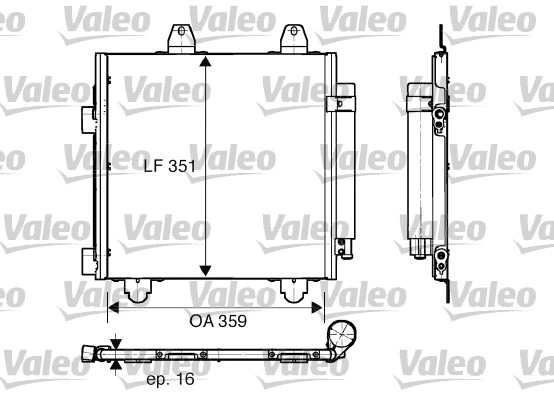 Condenser, air conditioning (818013)