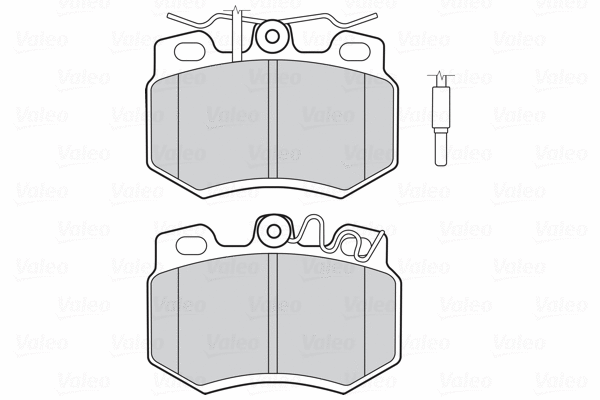 Brake Pad Set, disc brake (301714)