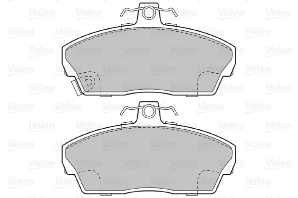 Brake Pad Set, disc brake (598512)