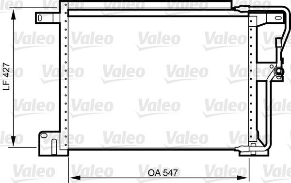 Condenser, air conditioning (818024)