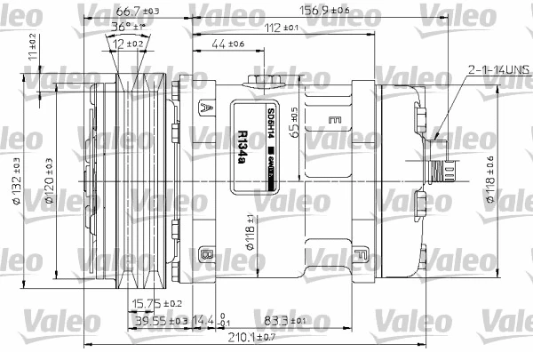 Compressor, air conditioning (815882)