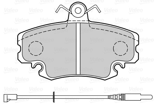 Brake Pad Set, disc brake (598775)