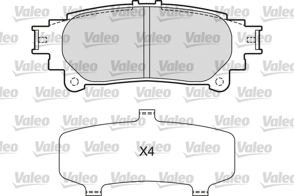 Brake Pad Set, disc brake (601658)