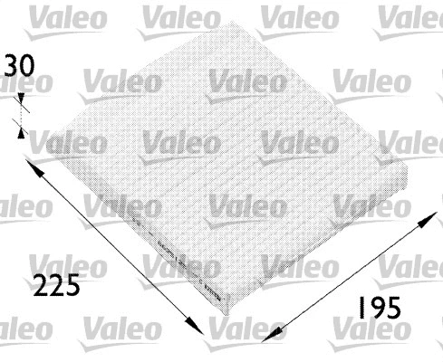 Filter, cabin air (698512)