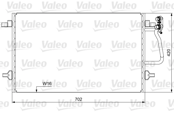 Condenser, air conditioning (814030)