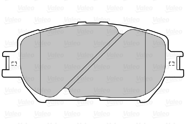 Brake Pad Set, disc brake (598862)