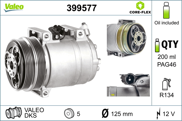 Compressor, air conditioning (399577)