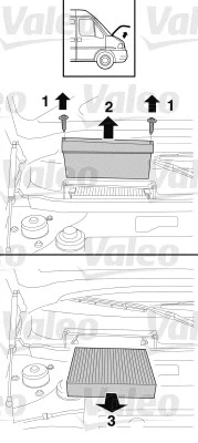 Filter, cabin air