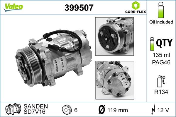 Compressor, air conditioning (399507)