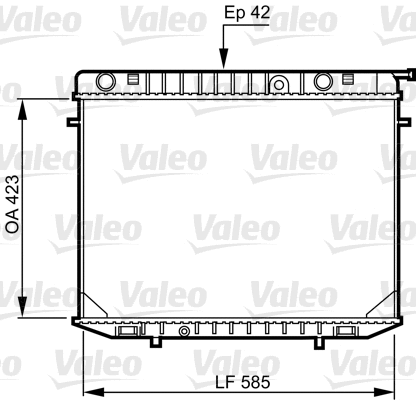 Radiator, engine cooling (731237)