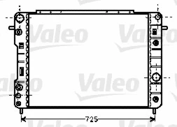 Radiator, engine cooling (734542)