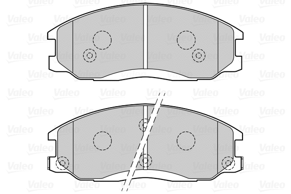 Brake Pad Set, disc brake (670086)
