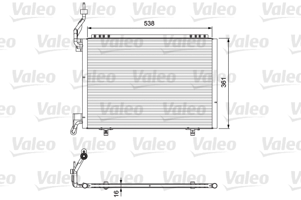 Condenser, air conditioning (814074)