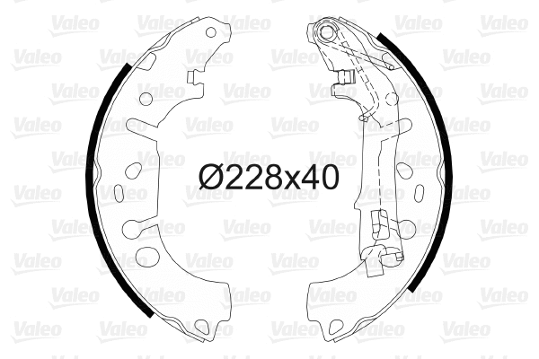 Brake Shoe Set (564064)