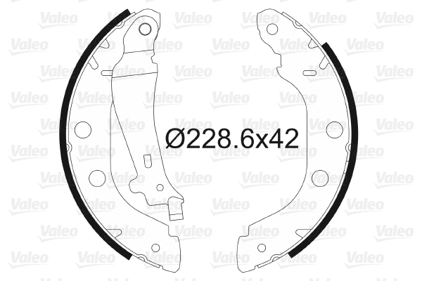 Brake Shoe Set (562638)