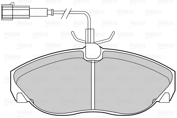 Brake Pad Set, disc brake (670429)