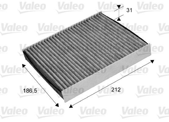 Filter, cabin air (715680)