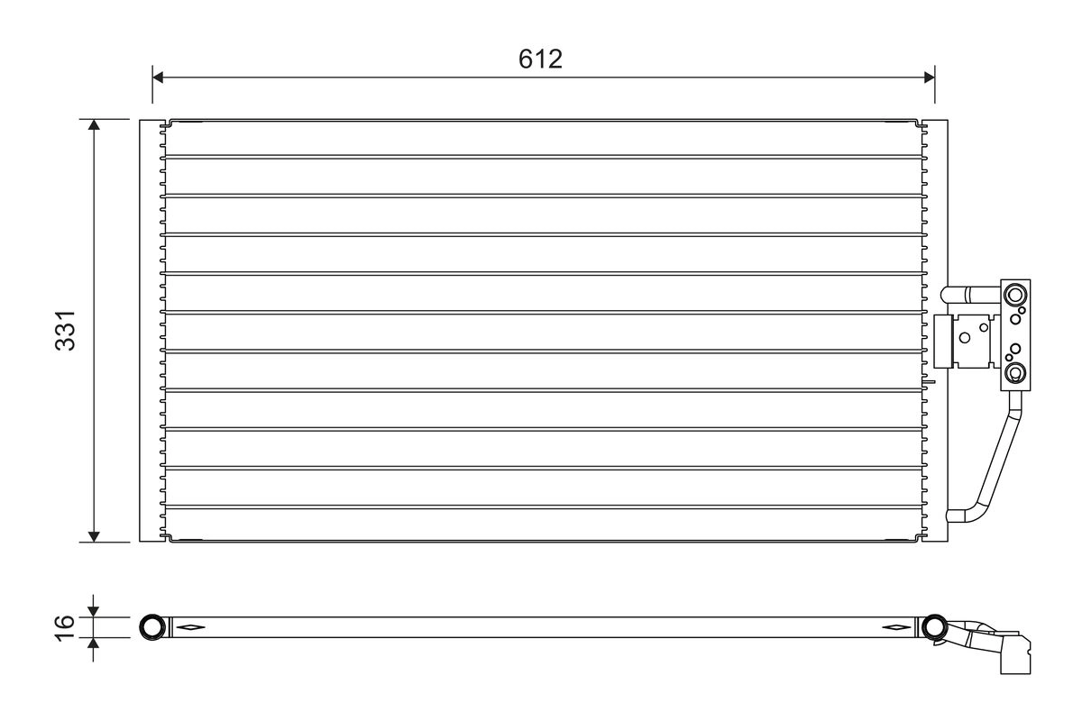 Condenser, air conditioning (817561)