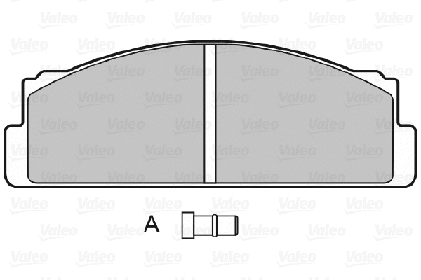 Brake Pad Set, disc brake (598090)