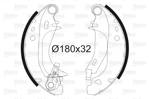 Brake Shoe Set (562453)