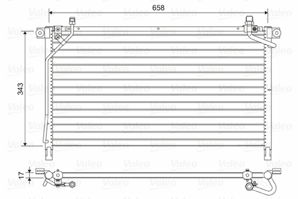 Condenser, air conditioning (814442)