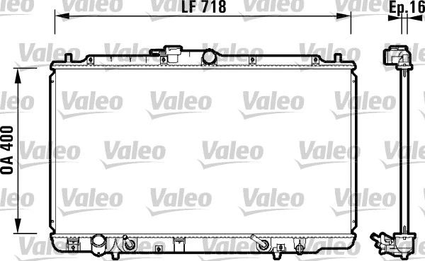 Radiator, engine cooling (734113)