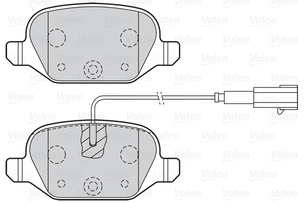 Brake Pad Set, disc brake (302141)