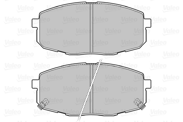 Brake Pad Set, disc brake (598842)