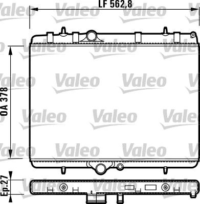Radiator, engine cooling (732894)