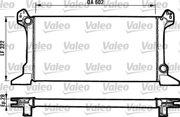 Radiator, engine cooling (819176)