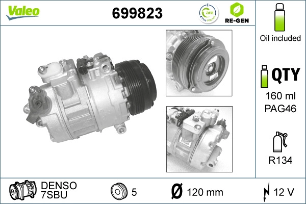Compressor, air conditioning (699823)