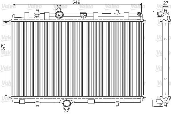 Radiator, engine cooling (733101)