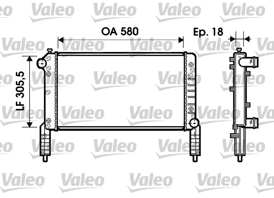 Radiator, engine cooling (734771)