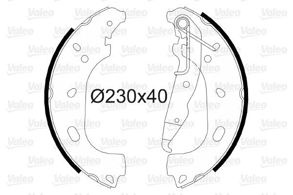 Brake Shoe Set (564103)