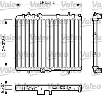 Radiator, engine cooling (734463)