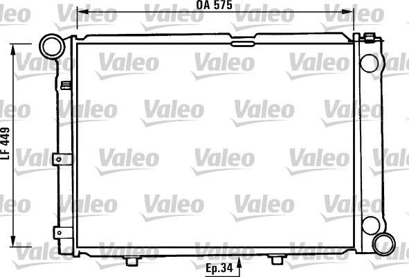 Radiator, engine cooling (730344)