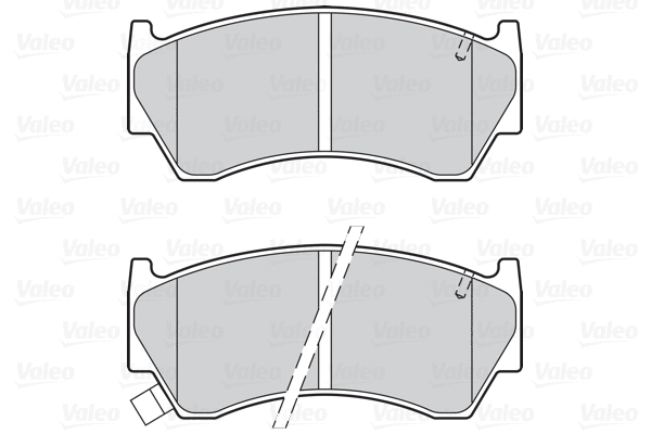 Brake Pad Set, disc brake (601576)