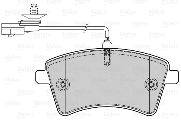 Brake Pad Set, disc brake (670354)