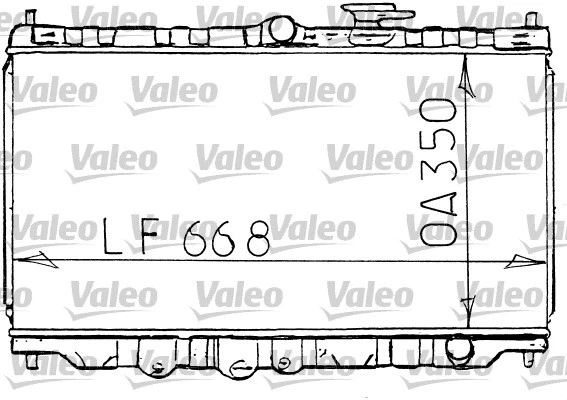 Radiator, engine cooling (731100)