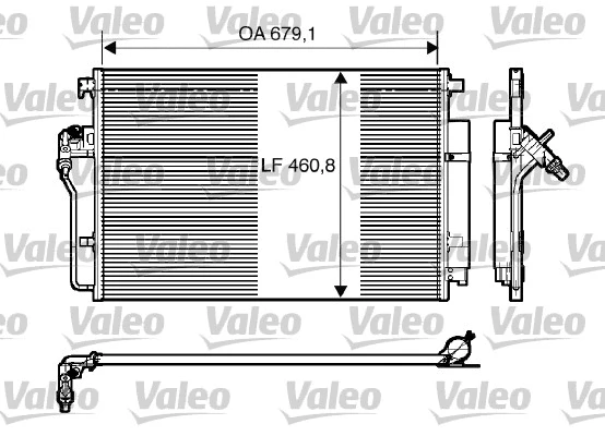 Condenser, air conditioning (818173)