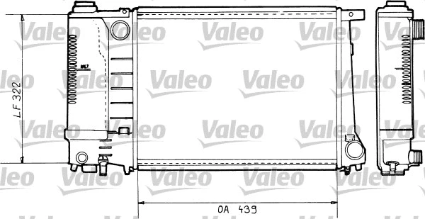 Radiator, engine cooling (730365)